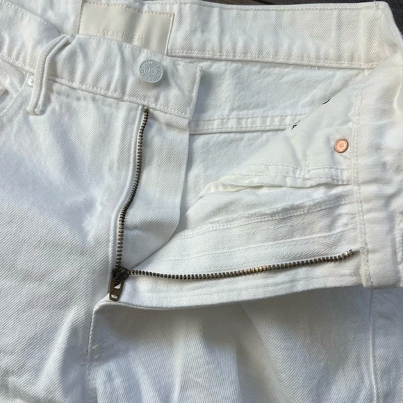 New MOTHER The Maven Bermuda Fray Shorts Sz 25 - Picture 6 of 12